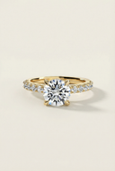 Shoulder Set Rings
