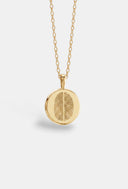 The Classic Fingerprint Duo Coin Necklace