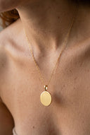 The Classic Fingerprint Coin Necklace