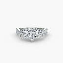 Three-Stone with Pavé Band 2