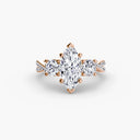 Three-Stone with Pavé Band 2