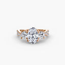 Three-Stone with Pavé Band 2