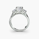 Three-Stone with Pavé Band 2