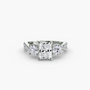 Three-Stone with Pavé Band 2