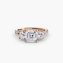 Three-Stone with Pavé Band 3