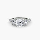 Three-Stone with Pavé Band 3