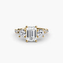 Three-Stone with Pavé Band 3