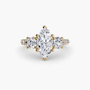 Three-Stone with Pavé Band 3