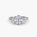 Three-Stone with Pavé Band 3