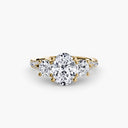 Three-Stone with Pavé Band 3