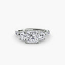 Three-Stone with Pavé Band 3