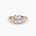 Three-Stone with Pavé Band 3