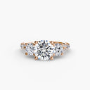 Three-Stone with Pavé Band 3