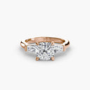 Three-Stone Ring (Baguette Side Stones)