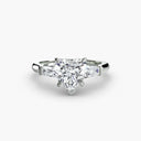 Three-Stone Ring (Baguette Side Stones)