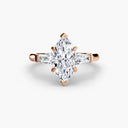 Three-Stone Ring (Baguette Side Stones)