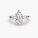 Three-Stone Ring (Baguette Side Stones)