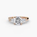 Three-Stone Ring (Baguette Side Stones)