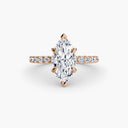 Solitaire avec pavé 6