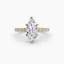 Solitaire avec pavé 6