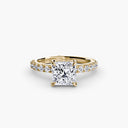 Solitaire avec pavé 6
