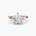 Baguette Accent Solitaire