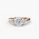 Solitaire with Cluster Shoulders 2