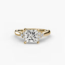 Solitaire with Cluster Shoulders 2