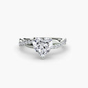 The Emerald Twist Pavé Ring