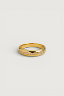 Domed Lab Diamond Ring