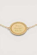 The Oval Rope Handwriting Bracelet
