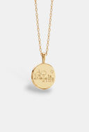 The Classic Hand Drawing Coin Necklace