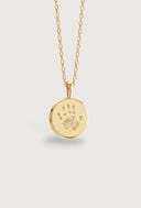 The Classic Handprint Coin Necklace