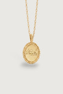 The Hand Drawing Oval Rope Necklace