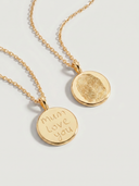 The Classic Fingerprint & Handwriting Coin Necklace