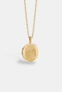 The Classic Fingerprint Coin Necklace