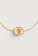 The Fingerprint Duo Oval Rope Bracelet