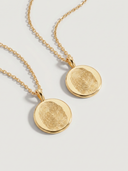 The Classic Fingerprint Double Sided Coin Necklace