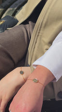 The Oval Rope Noseprint Bracelet