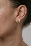 Round Mini Hoop Earrings